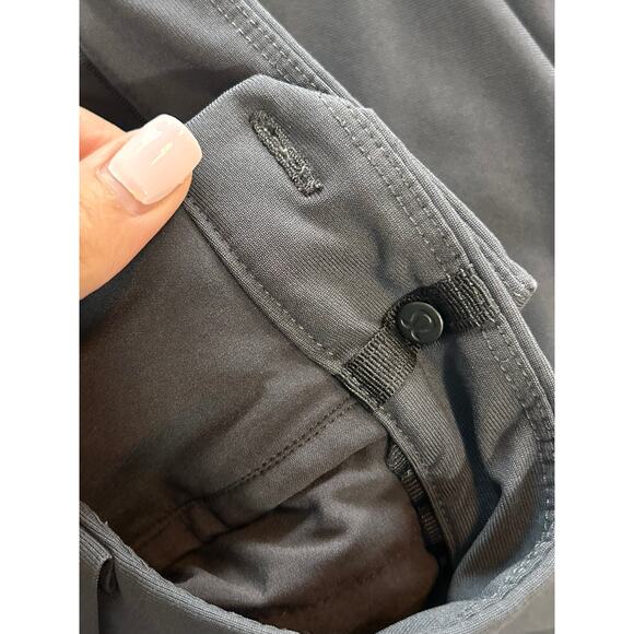 Lululemon Men's ABC Classic Fit Trouser 37L Warpstreme Pants Black Size 40 - Picture 10 of 13
